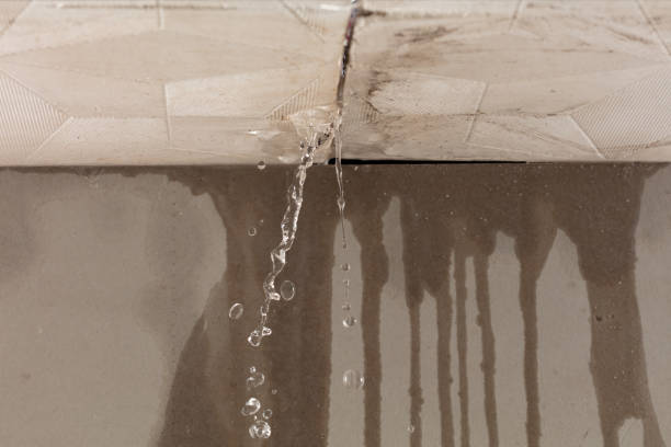 Professional Water Damage Repair technician working in Bedford, OH